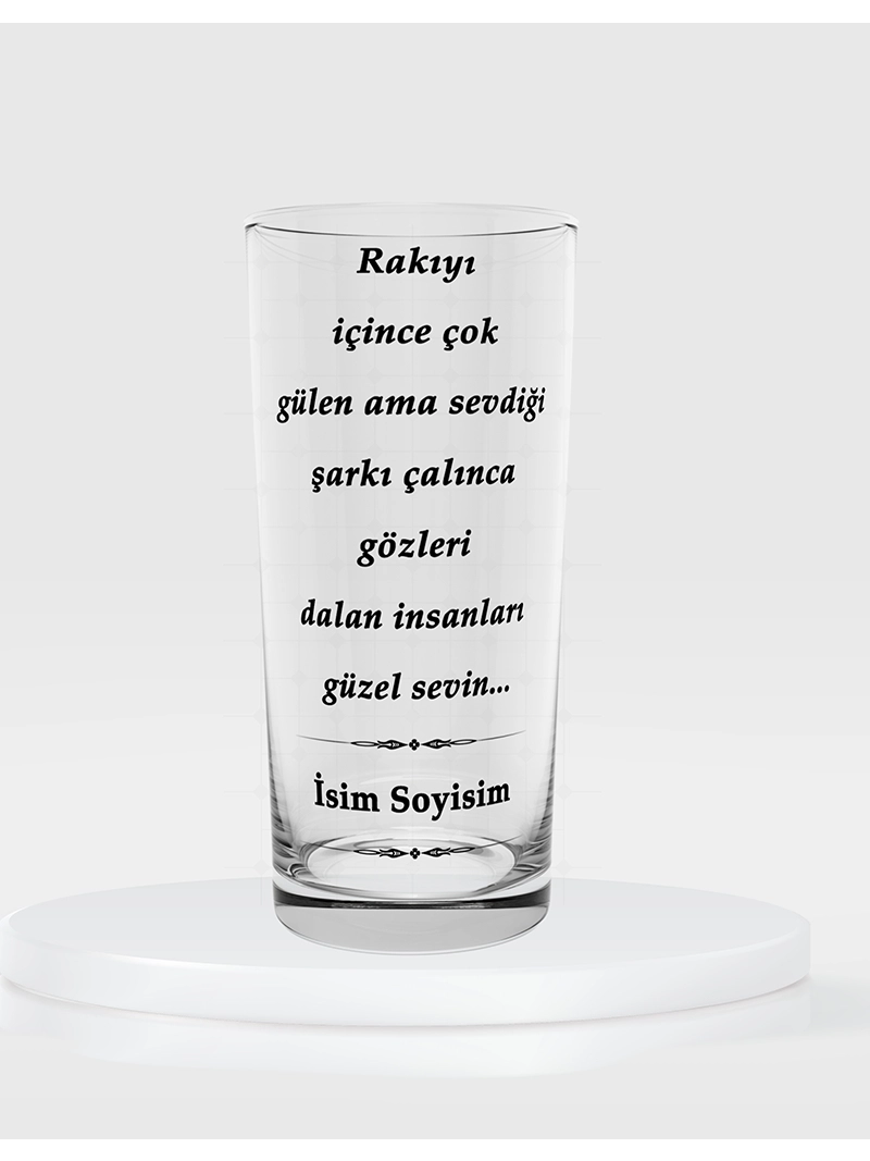 Tekli Rakı Kadehi