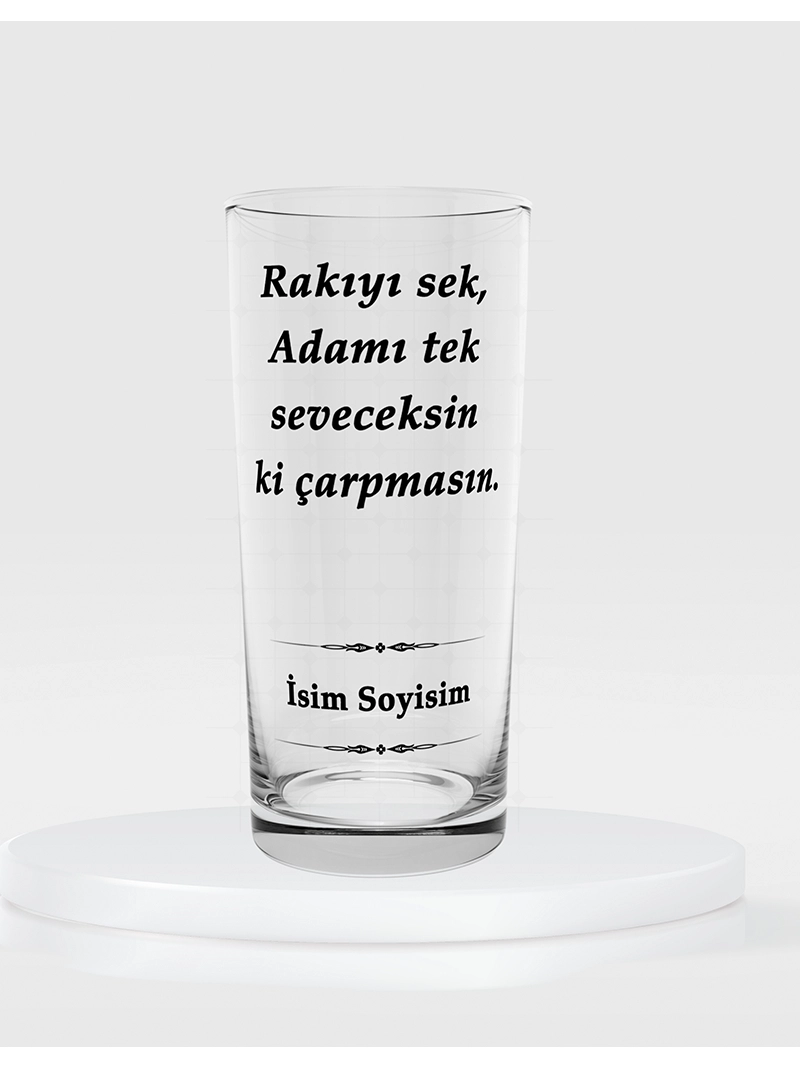 Tekli Rakı Kadehi