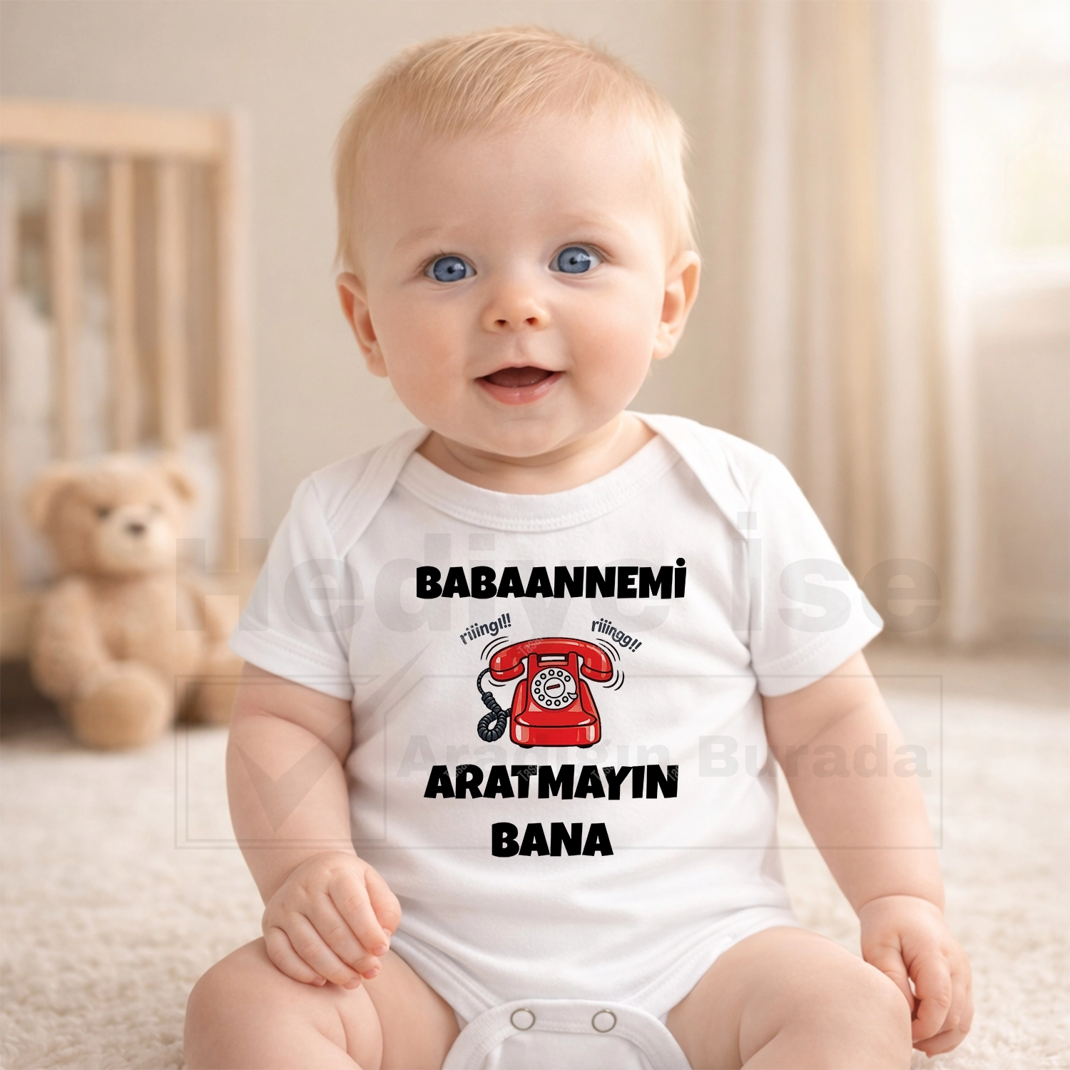 Babaannemi Aratmayın Bana - Bebek Body Zıbın