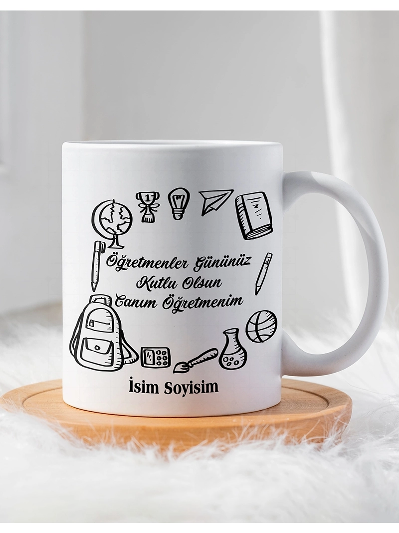 Öğretmenler Gününe Özel Kupa Bardak