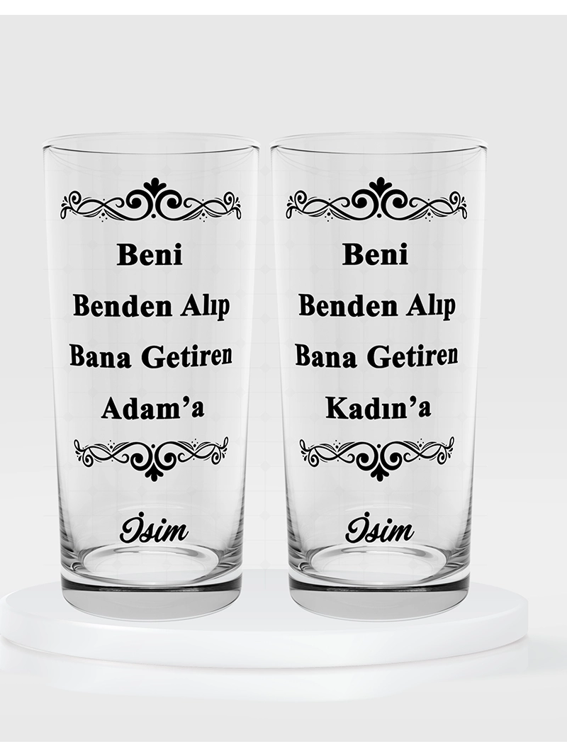 İkili Rakı Kadehi
