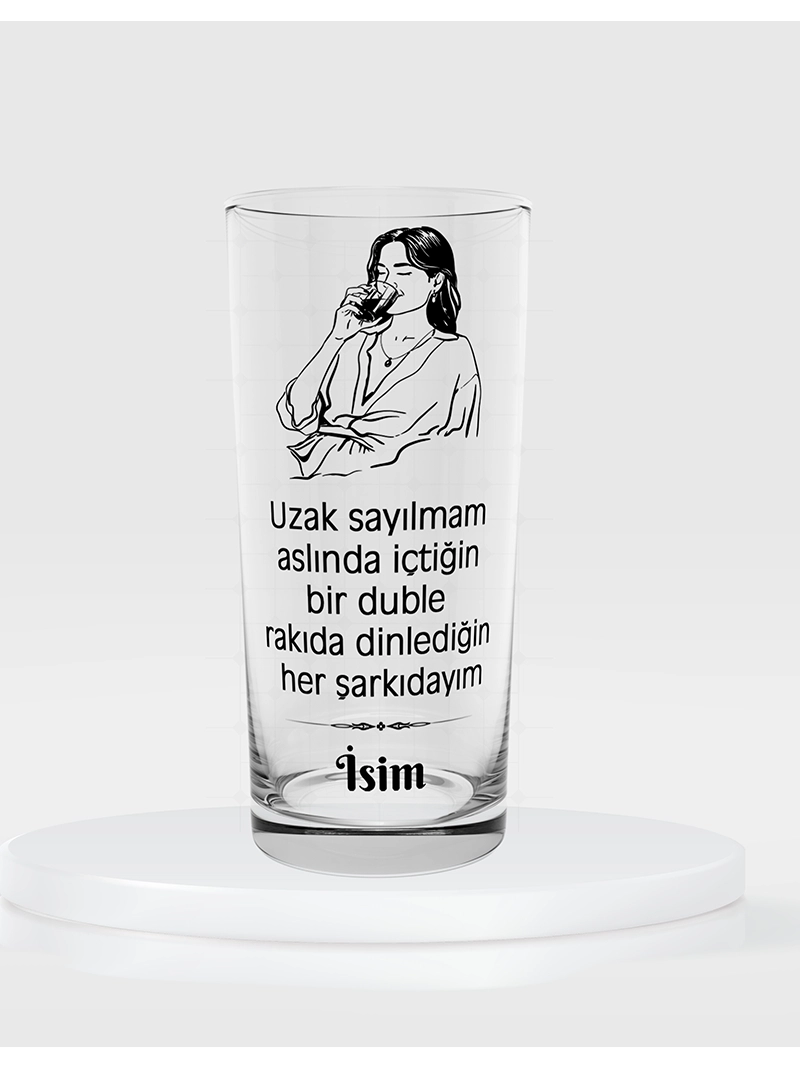 Tekli Rakı Kadehi