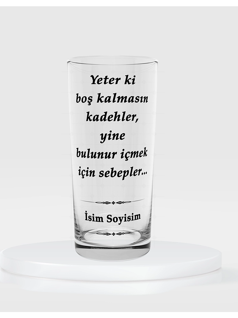 Tekli Rakı Kadehi