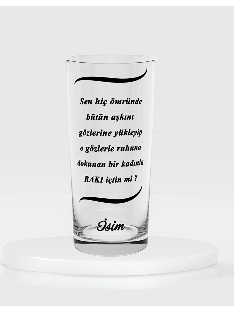Tekli Rakı Kadehi