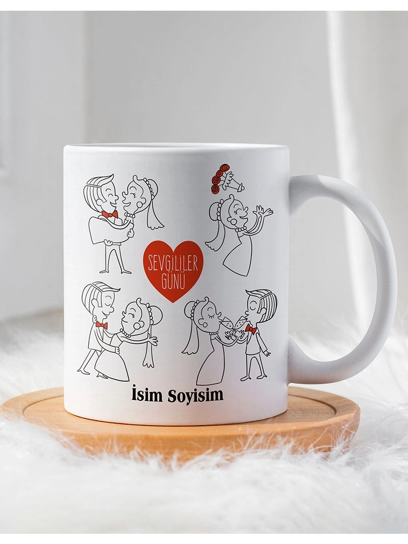 Sevgililer Gününe Özel Kupa Bardak