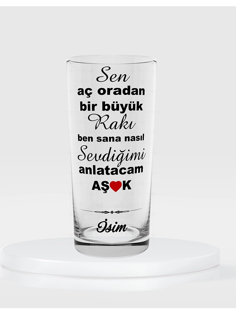 Tekli Rakı Kadehi