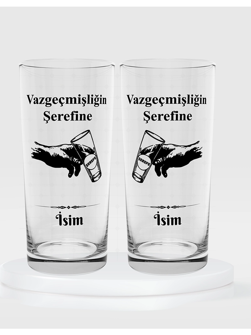 İkili Rakı Kadehi