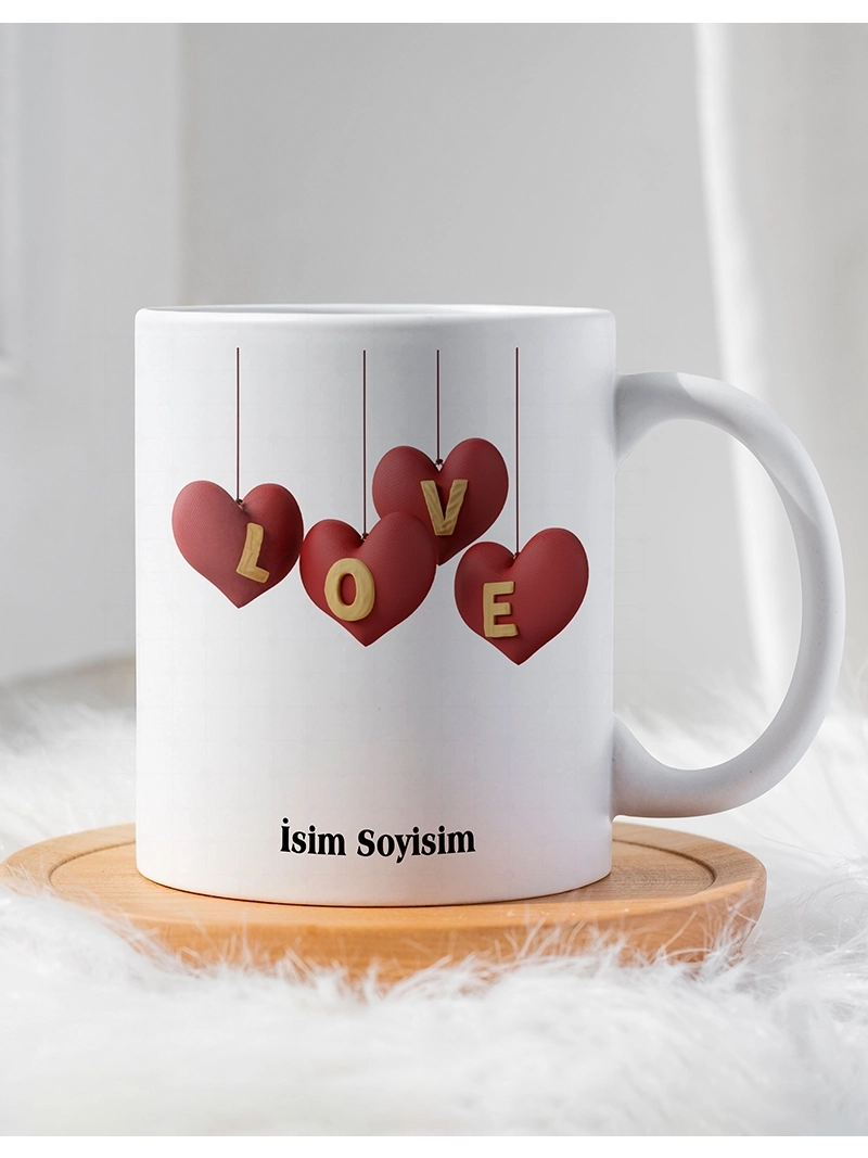 Sevgililer Gününe Özel Kupa Bardak