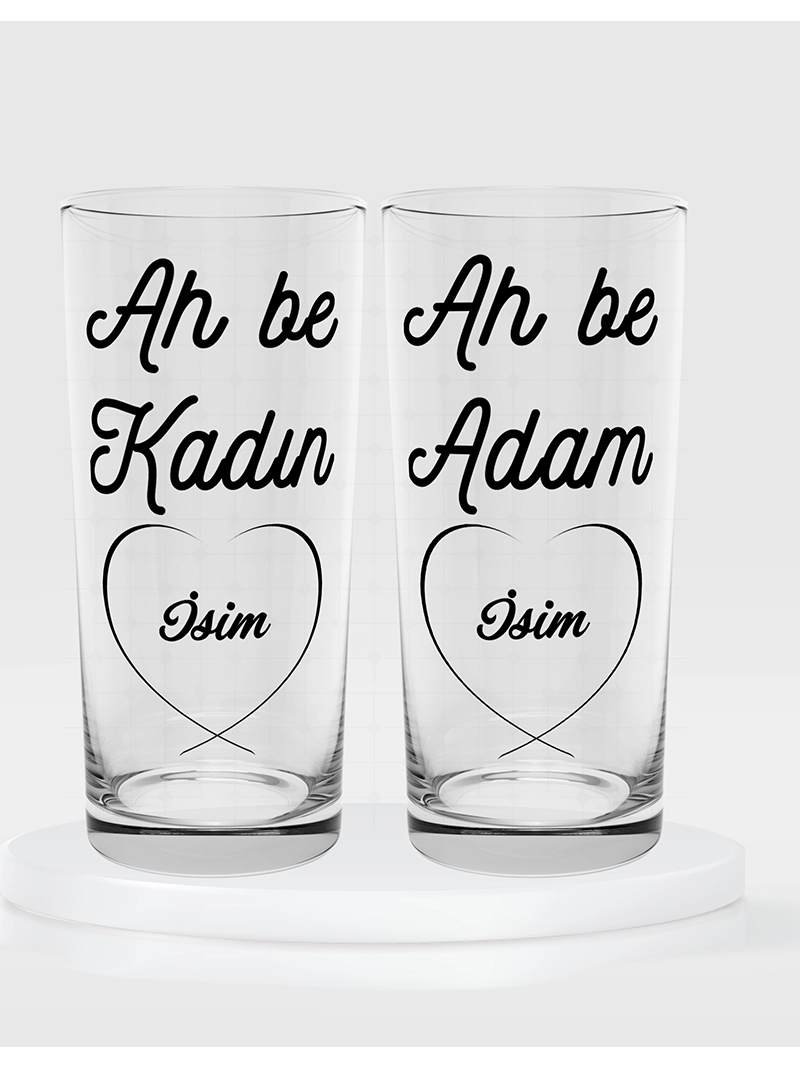 İkili Rakı Kadehi