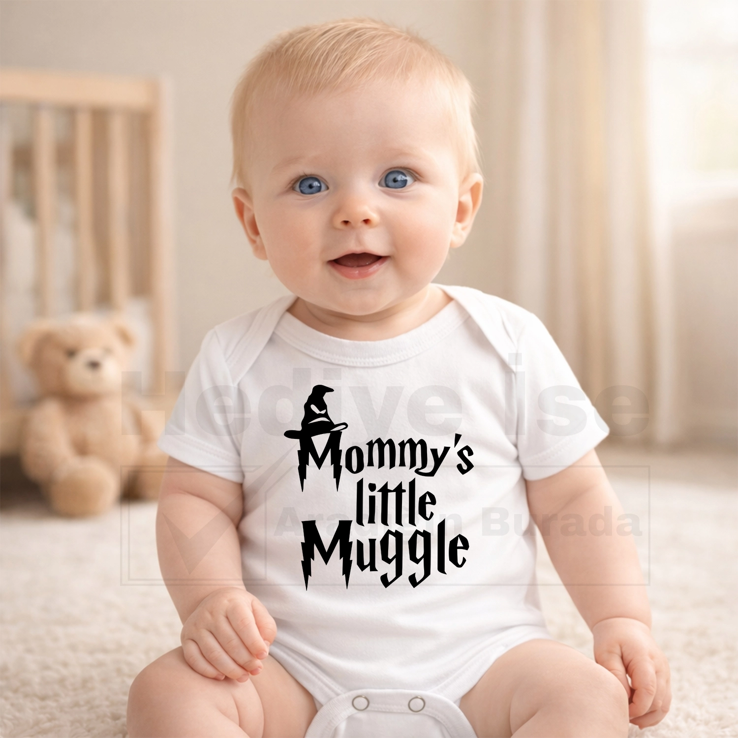Mommy’s little Muggle - Bebek Body Zıbın