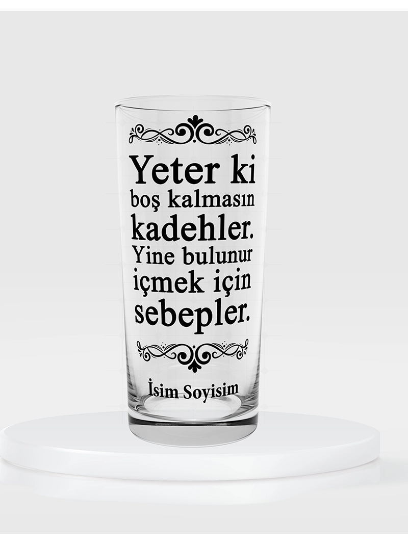Tekli Rakı Kadehi