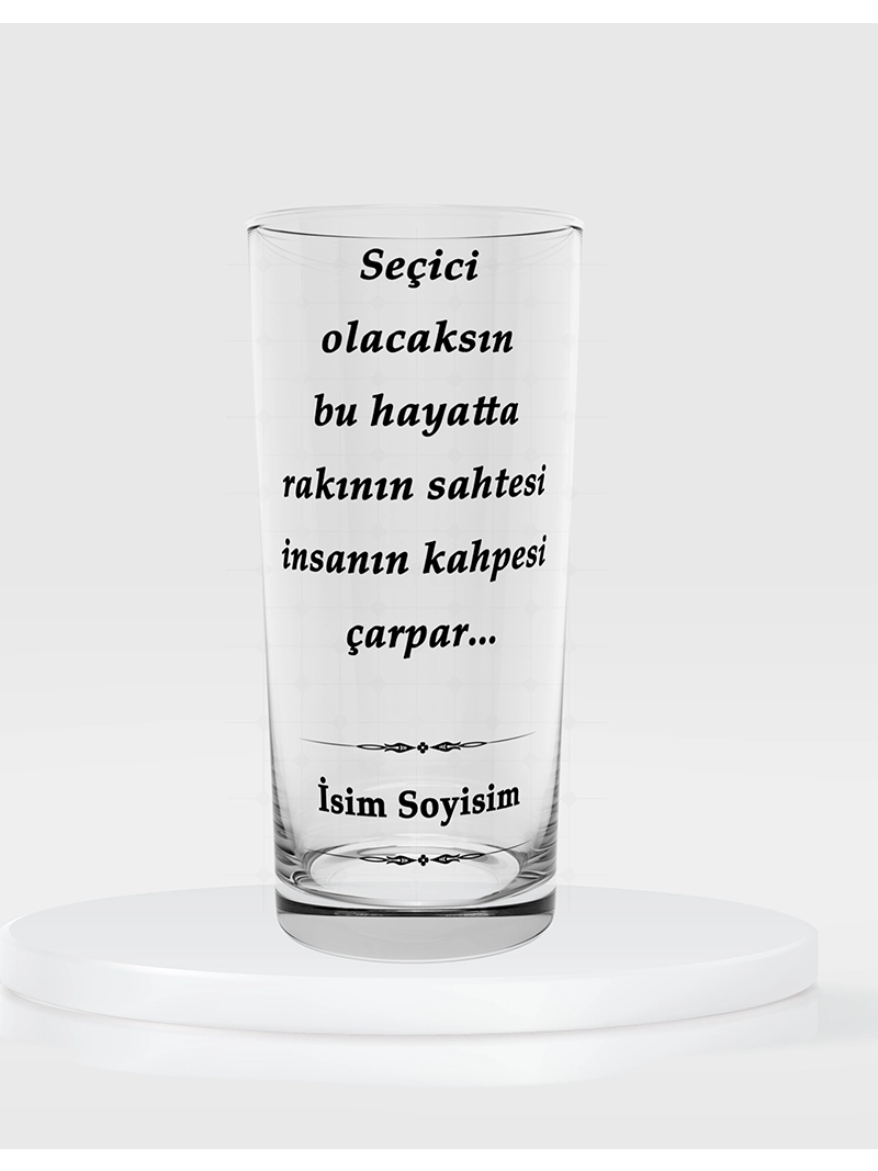 Tekli Rakı Kadehi