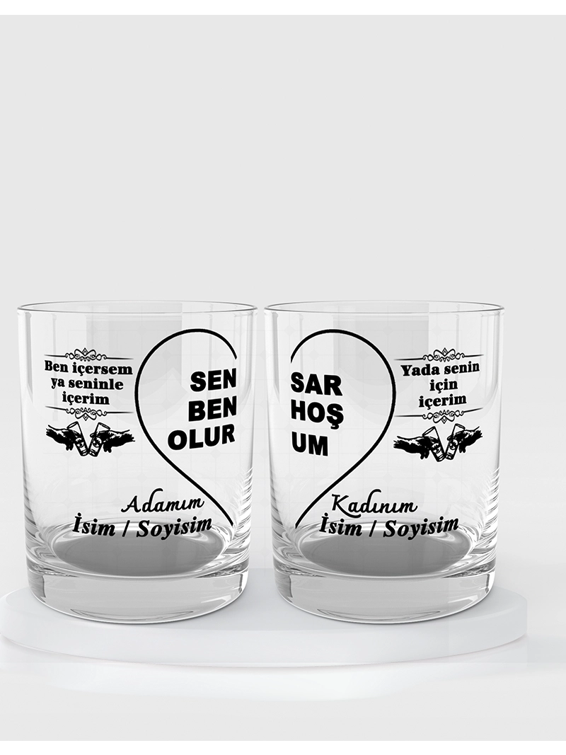 İkili Viski Kadehi