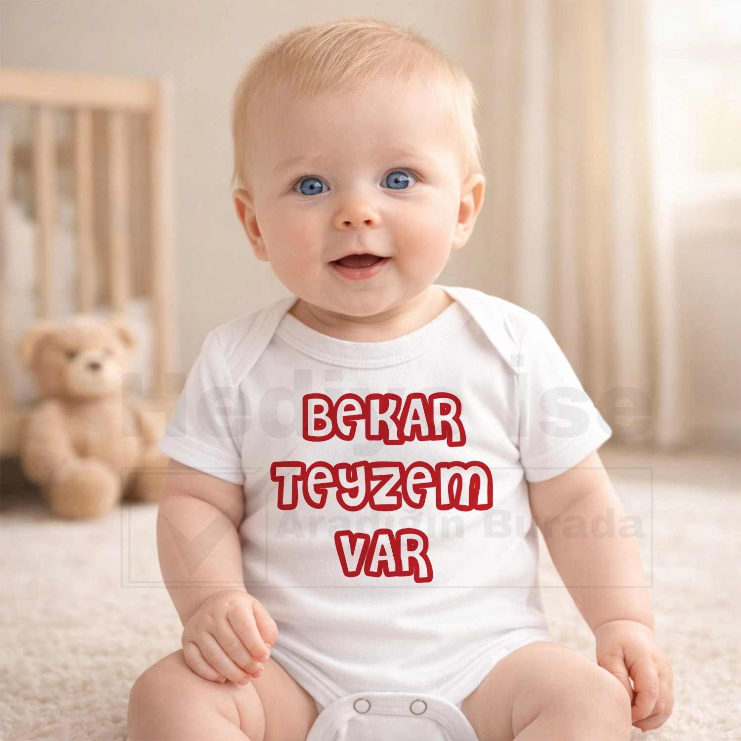 Bekar Teyzem Var - Bebek Body Zıbın