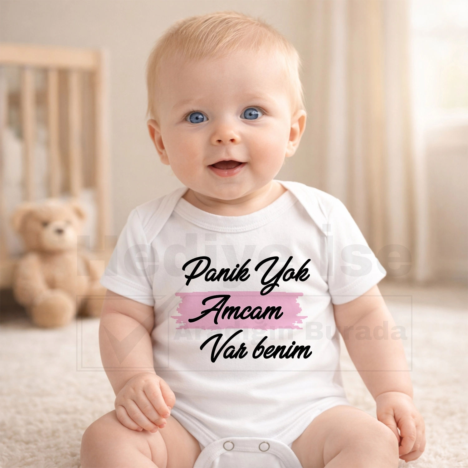 Panik Yok Amcam Var Benim - Bebek & Body & Zıbın