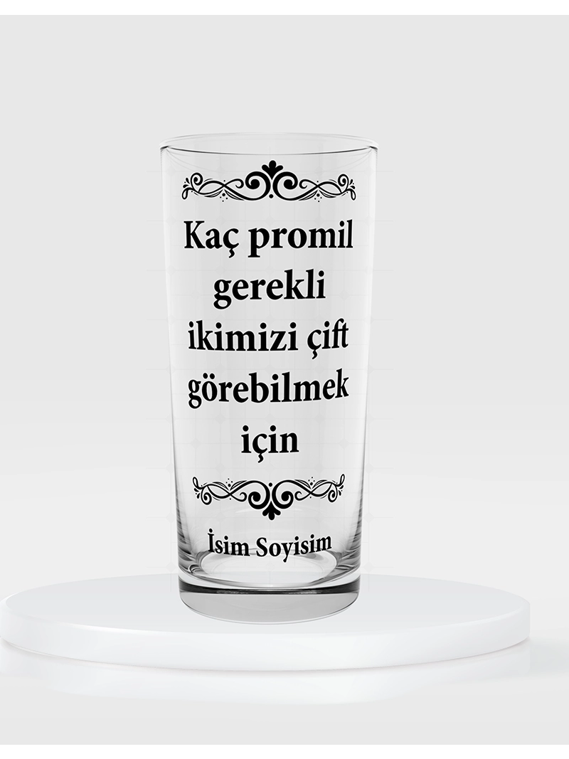 Tekli Rakı Kadehi