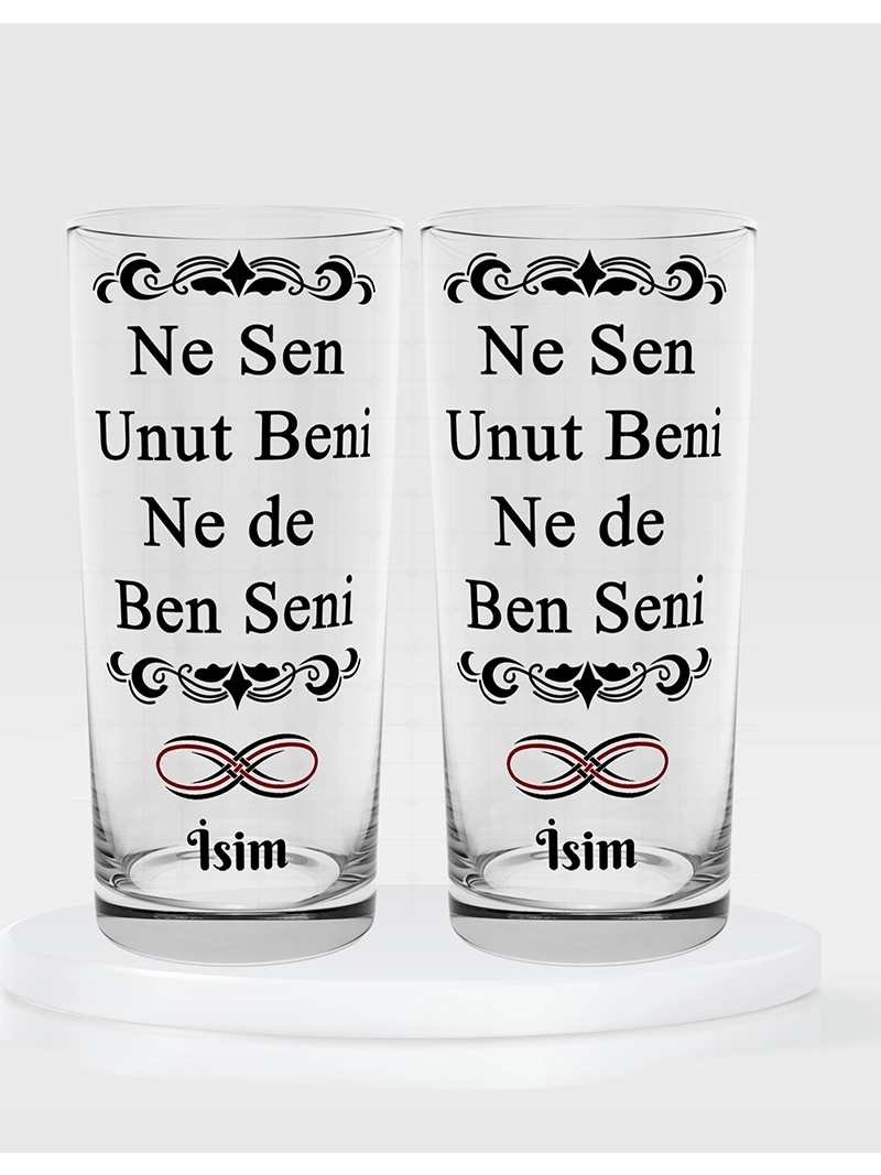 İkili Rakı Kadehi