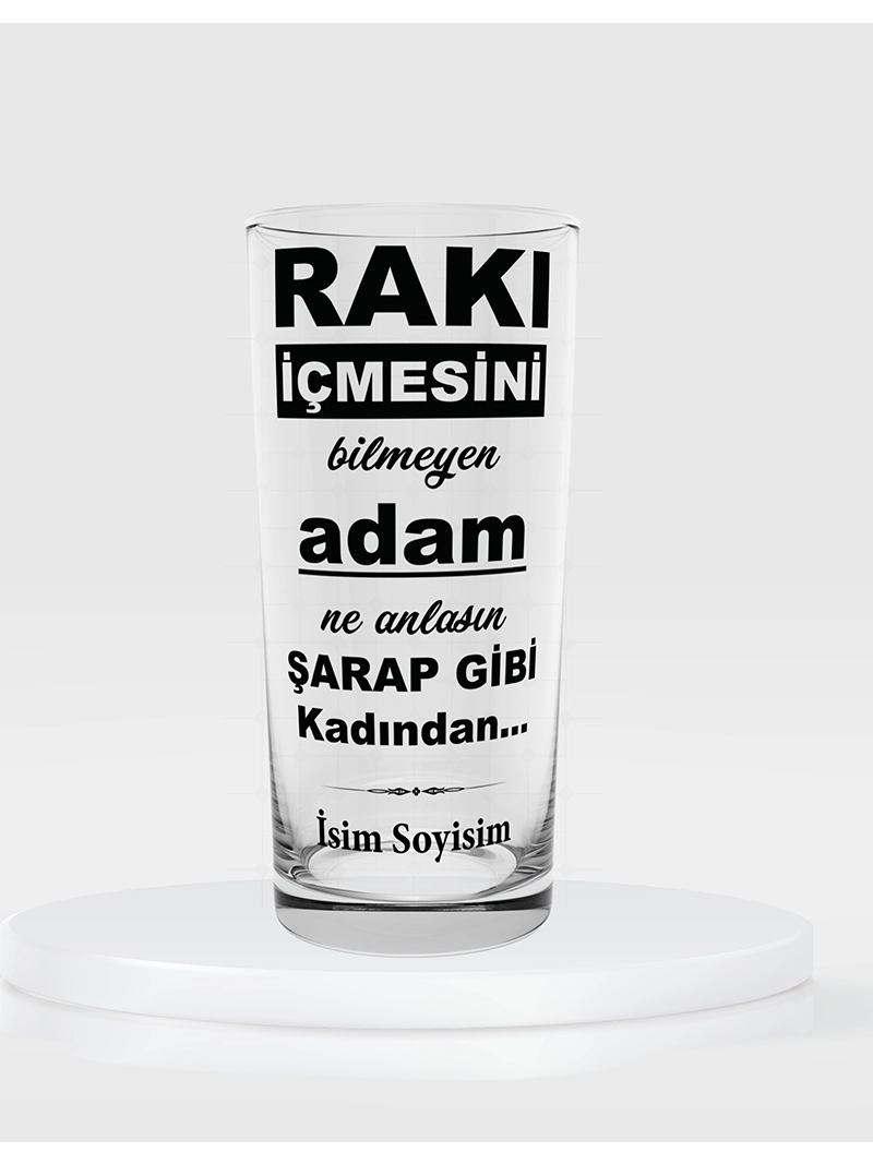 Tekli Rakı Kadehi