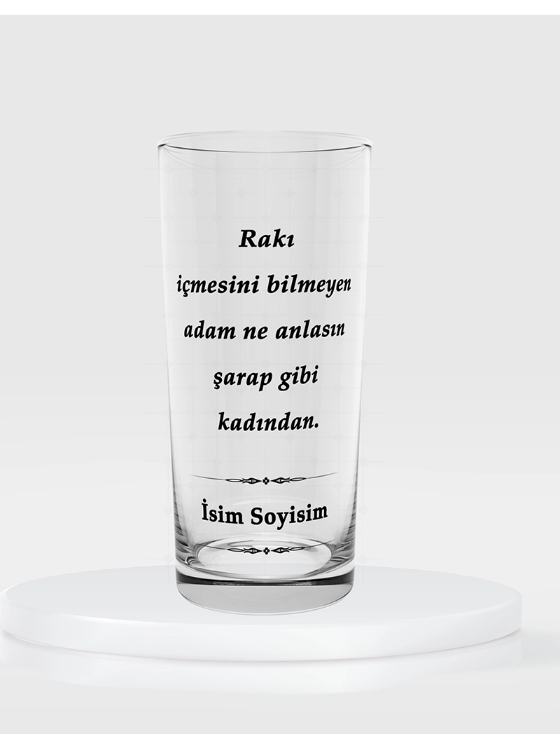Tekli Rakı Kadehi