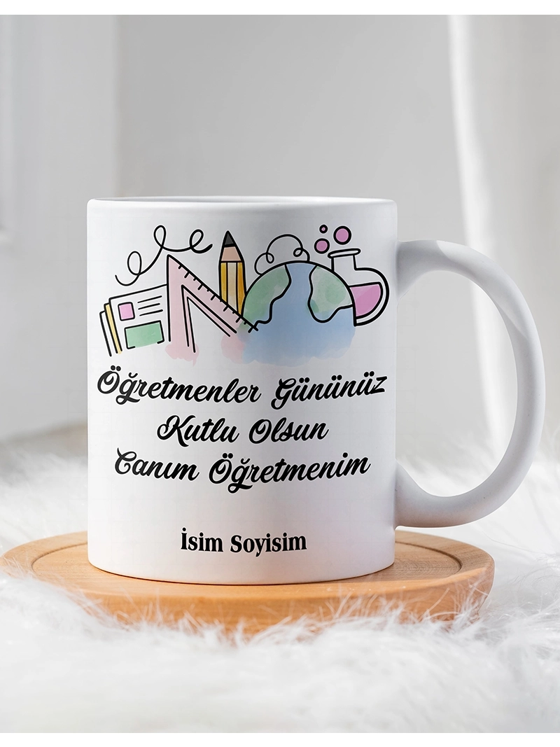 Öğretmenler Gününe Özel Kupa Bardak