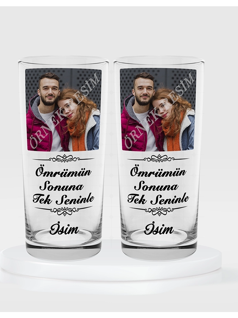 İkili Rakı Kadehi