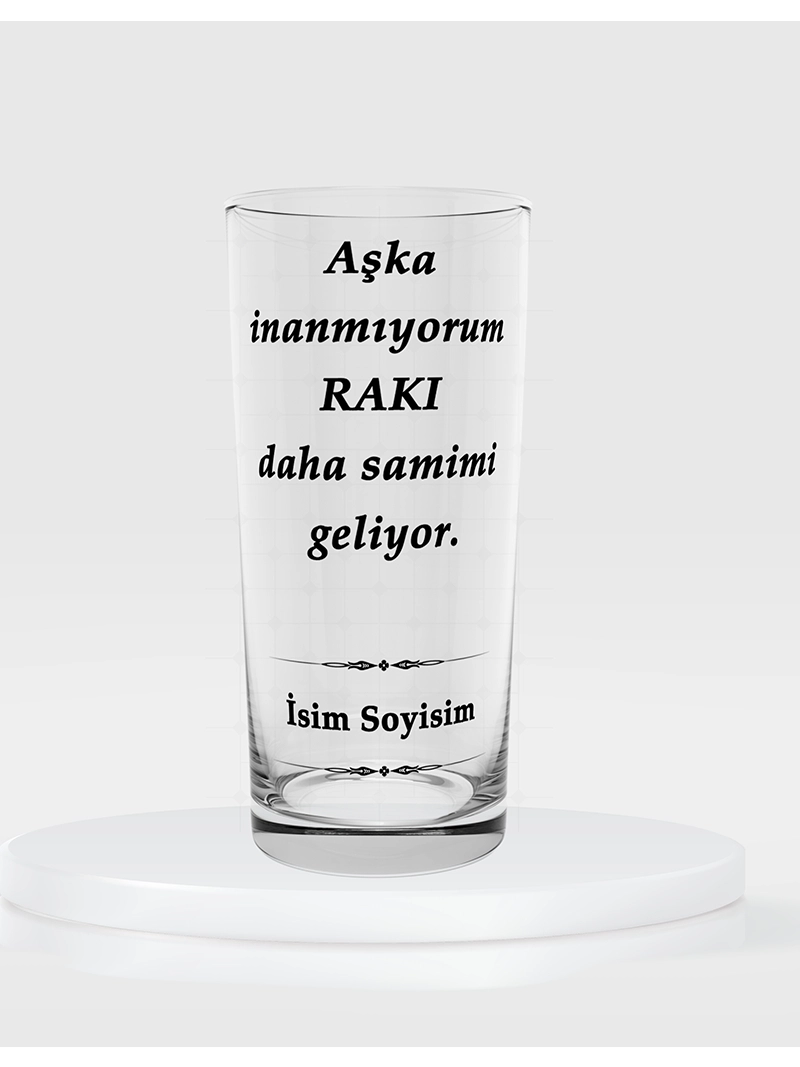 Tekli Rakı Kadehi