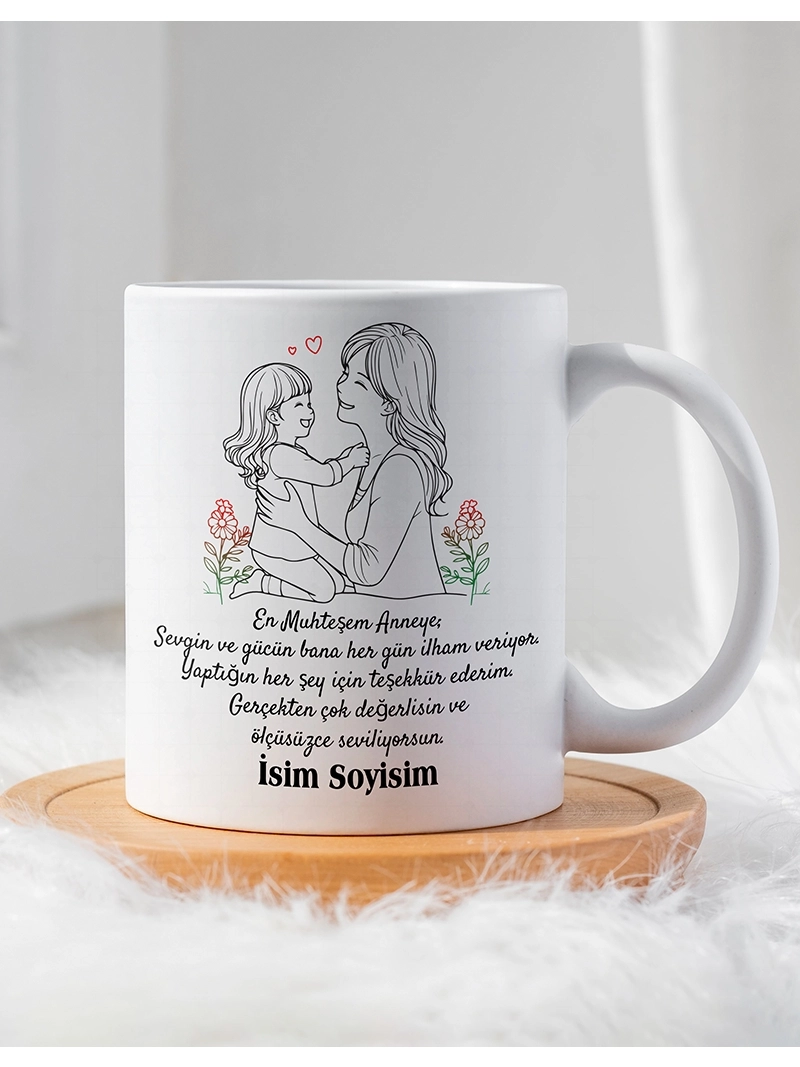 Anneler Gününe Özel Kupa Bardak