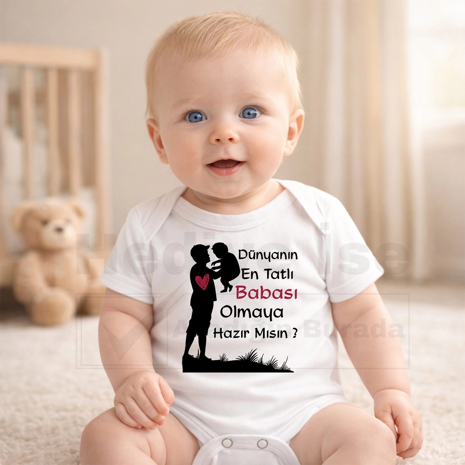 Dünyanın En Tatlı Babası Olmaya Hazır Mısın? - Bebek Body Zıbın