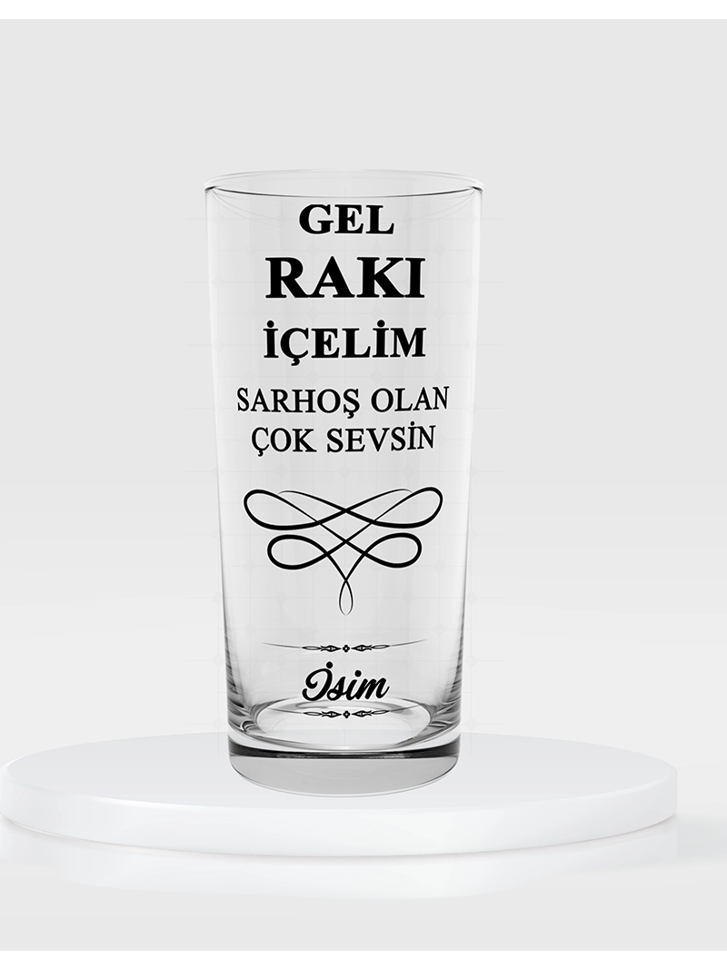 Tekli Rakı Kadehi