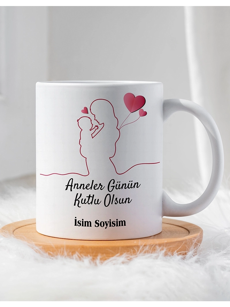 Anneler Gününe Özel Kupa Bardak