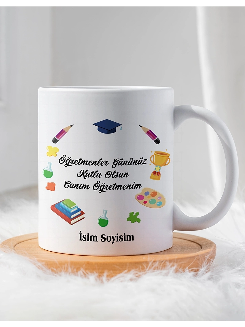 Öğretmenler Gününe Özel Kupa Bardak