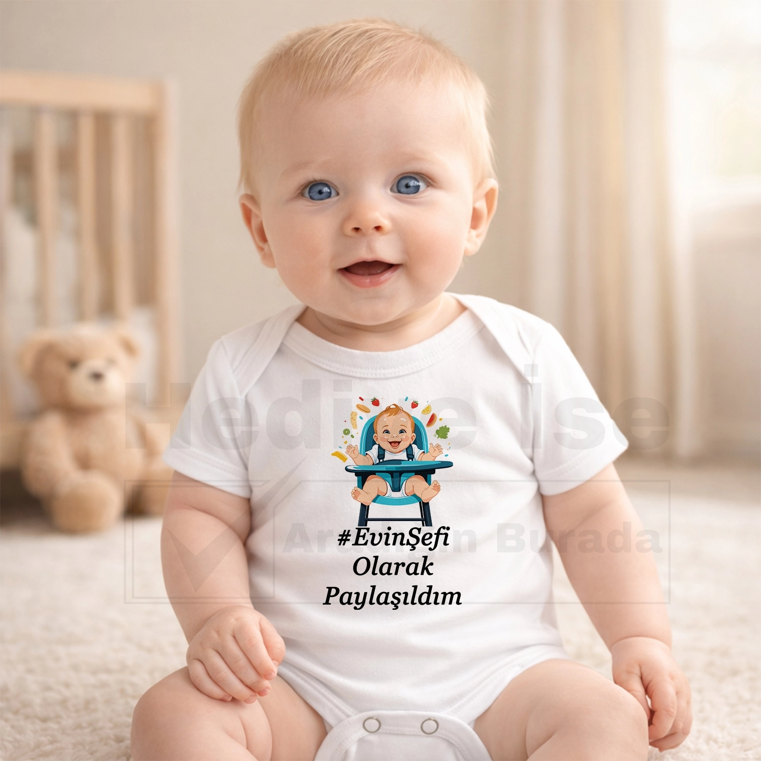 #EvinŞefi Olarak Paylaşıldım - Bebek Body Zıbın