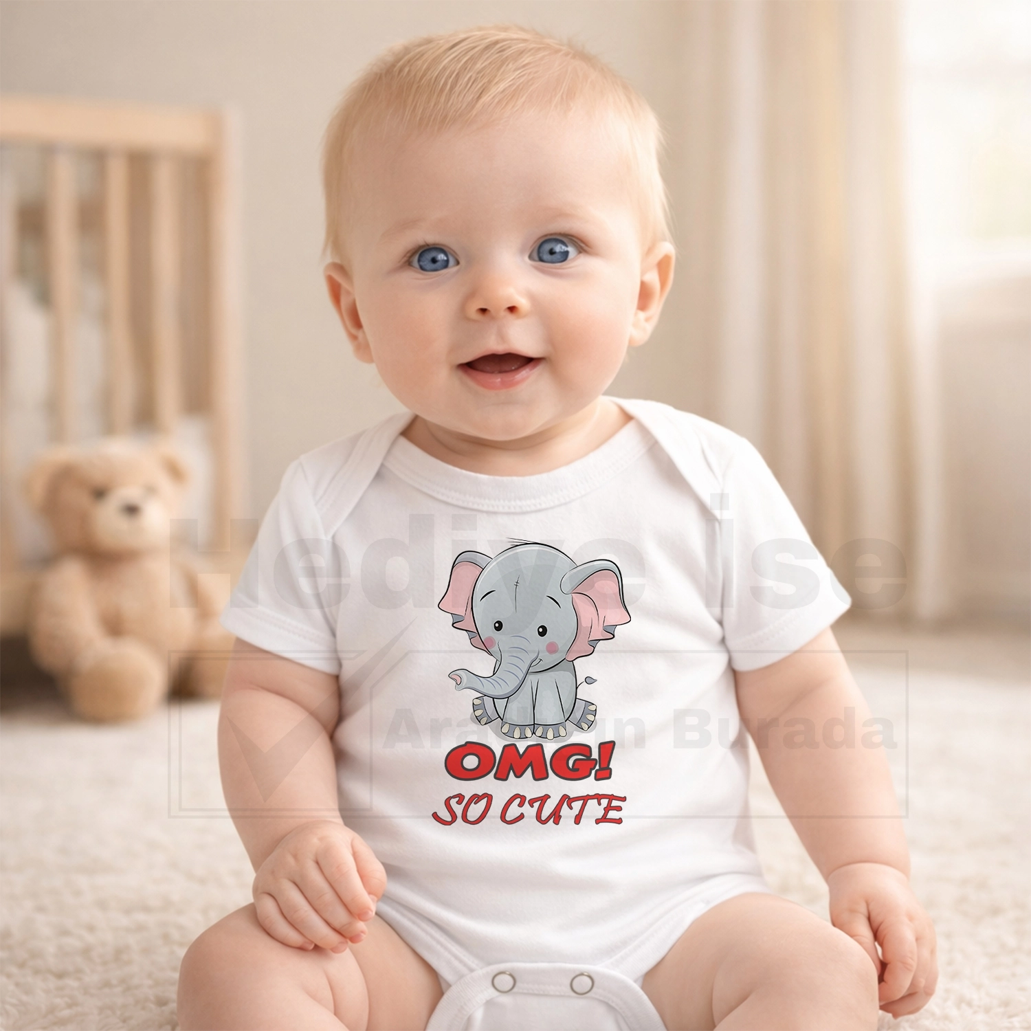 Omg So Cute - Bebek Body Zıbın