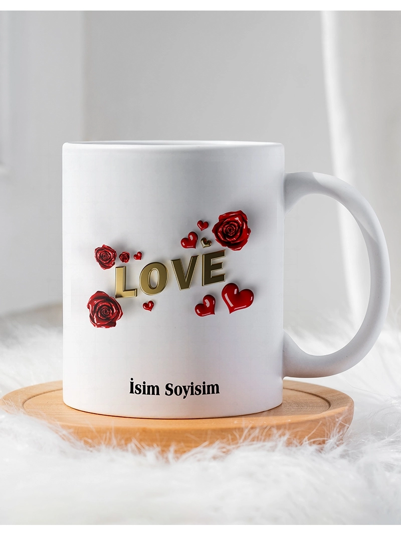 Sevgililer Gününe Özel Kupa Bardak