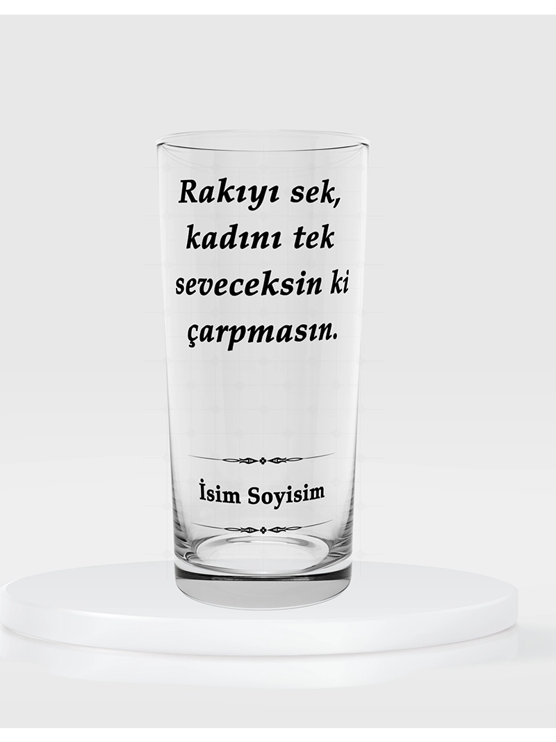 Tekli Rakı Kadehi