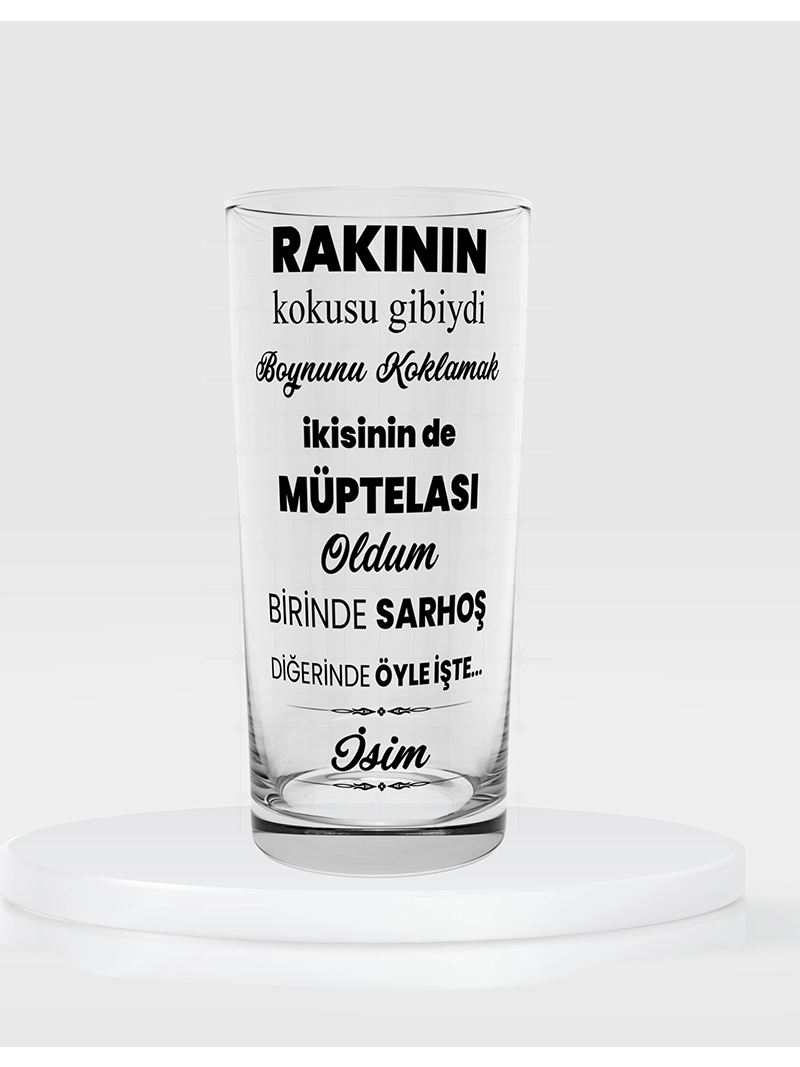 Tekli Rakı Kadehi