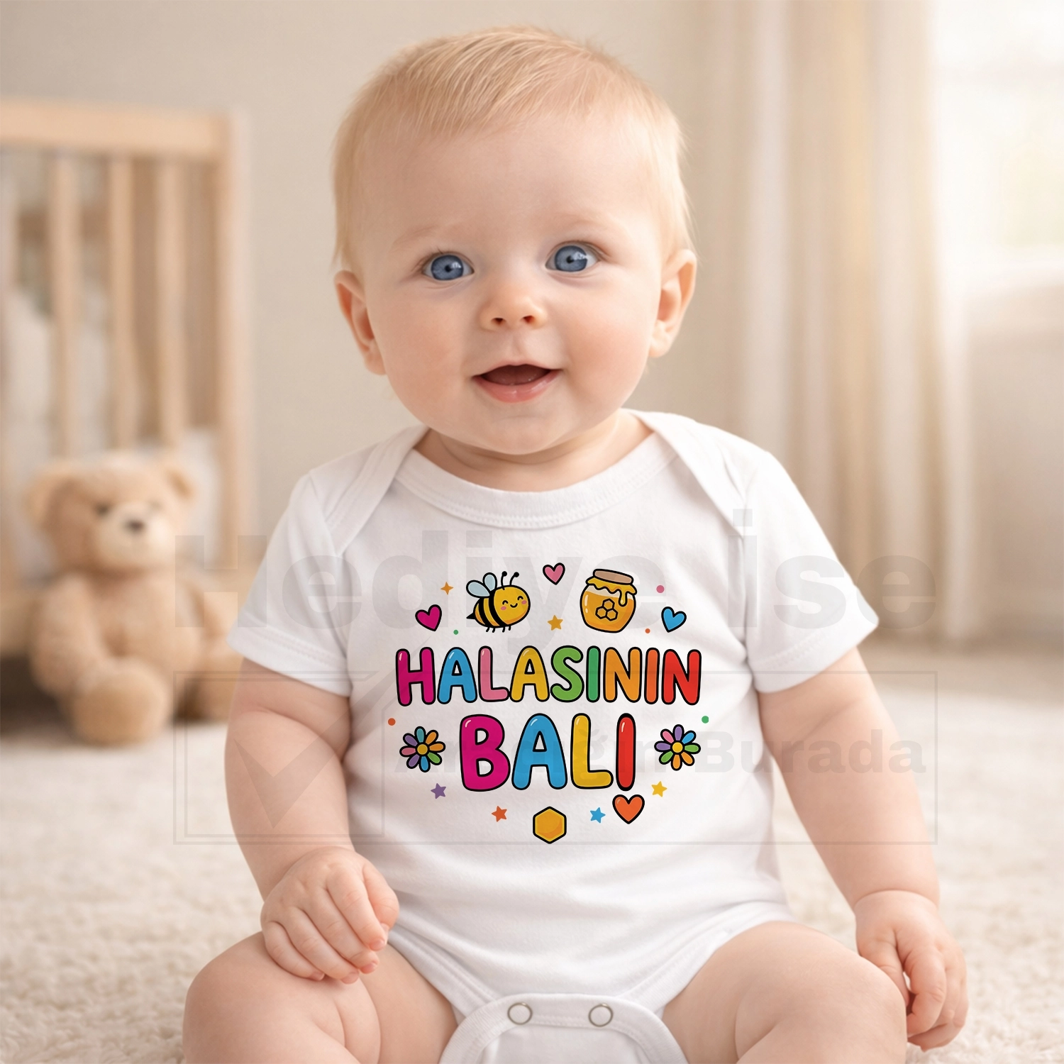 Halasının Balı - Bebek Body Zıbın