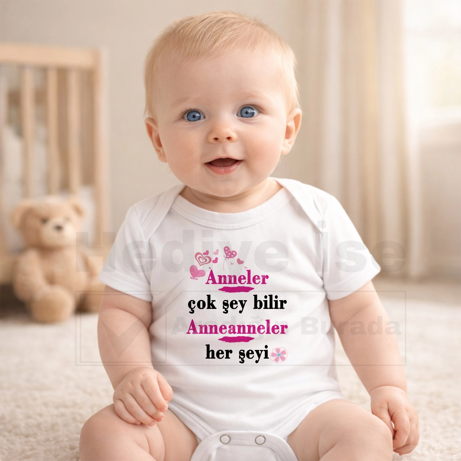 Anneler Çok Şey Bilir Anneanneler Her Şeyi - Bebek & Body & Zıbın