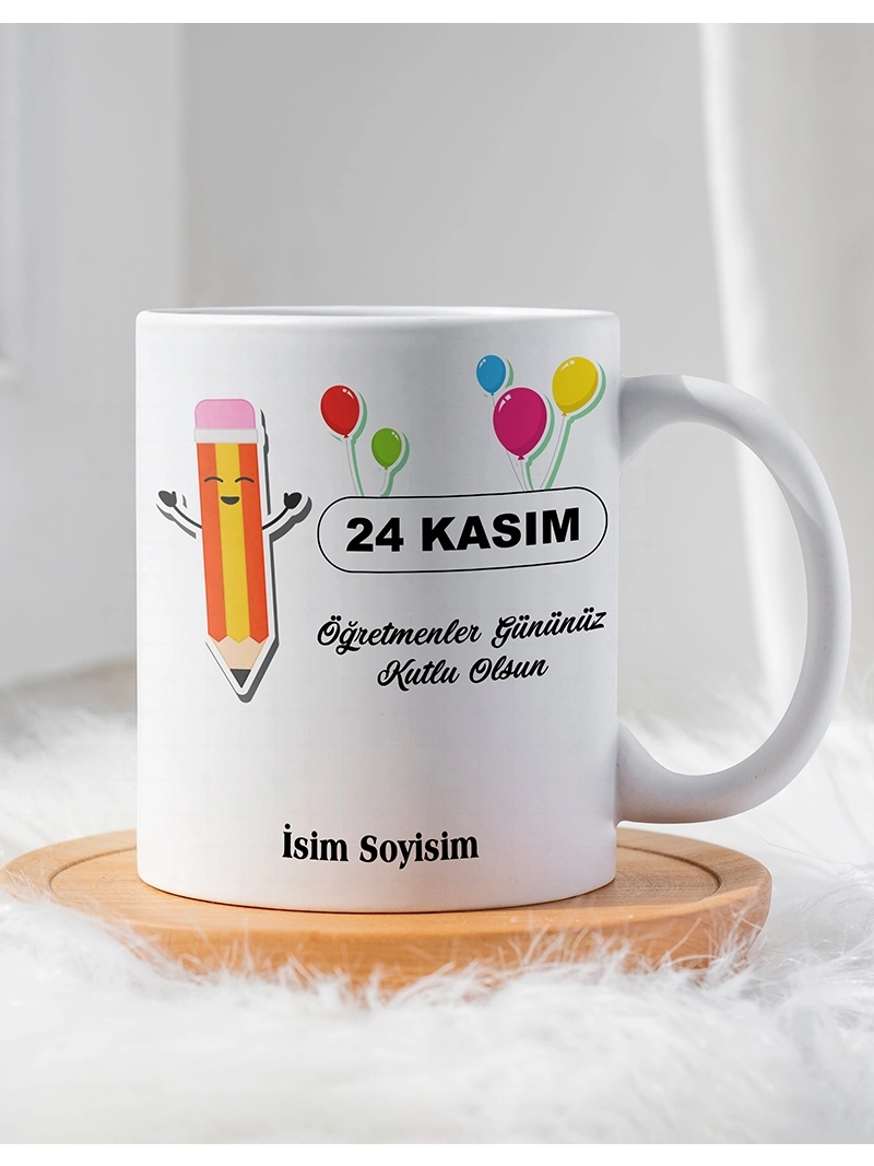 Öğretmenler Gününe Özel Kupa Bardak