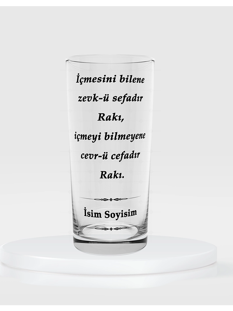 Tekli Rakı Kadehi