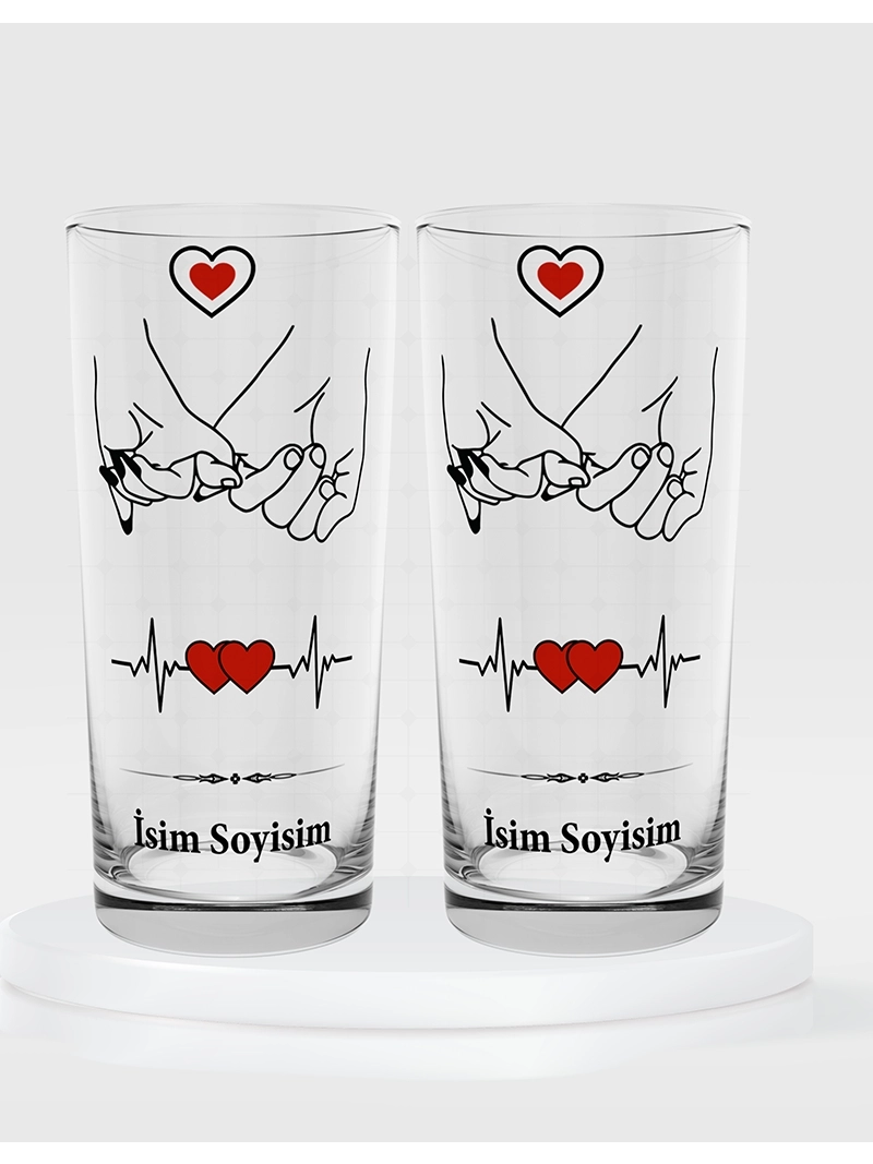 İkili Rakı Kadehi