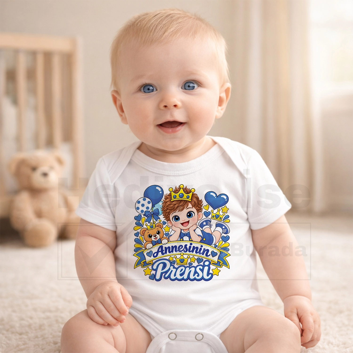 Annesinin Prensi - Bebek Body Zıbın