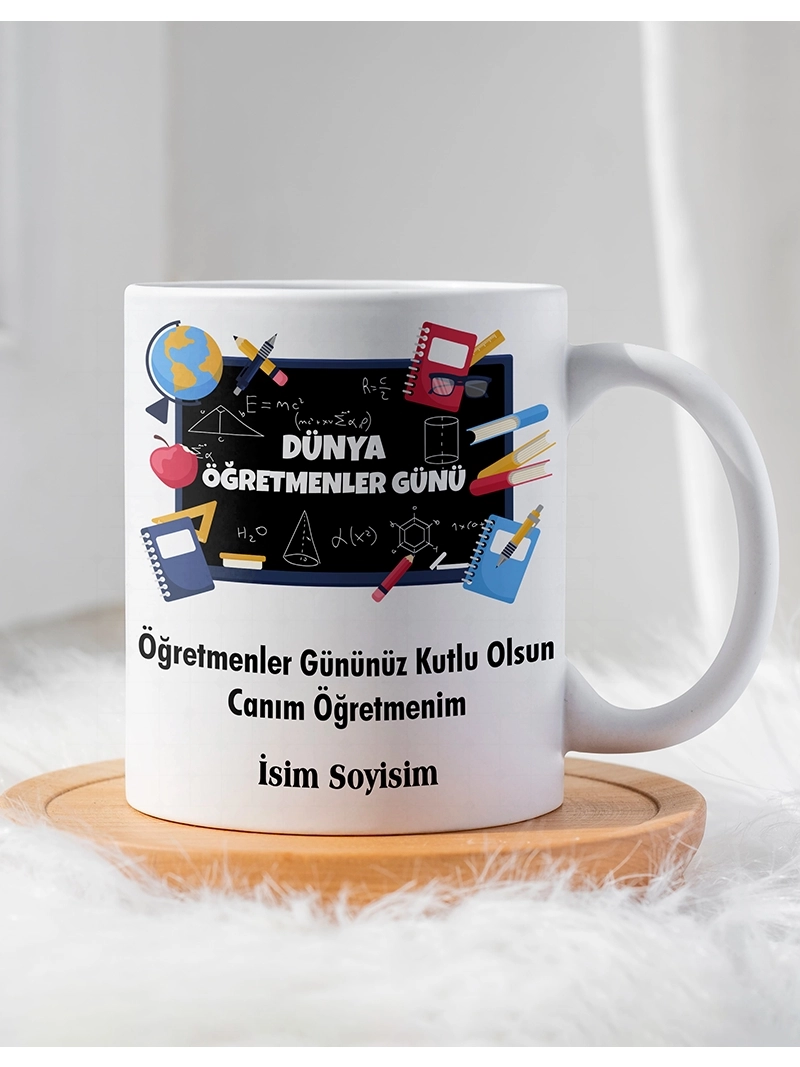 Öğretmenler Gününe Özel Kupa Bardak