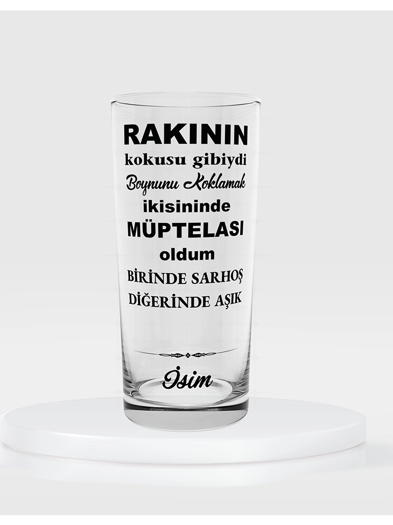 Tekli Rakı Kadehi
