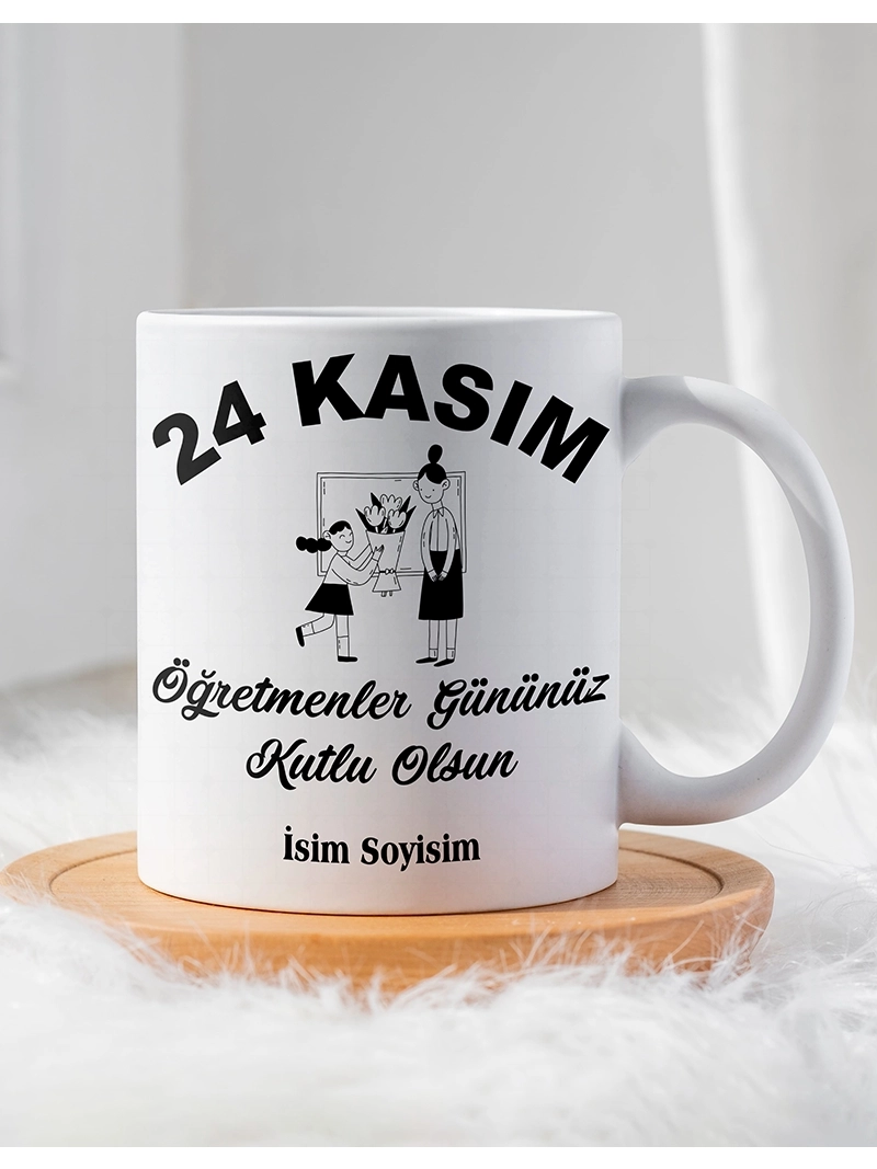 Öğretmenler Gününe Özel Kupa Bardak