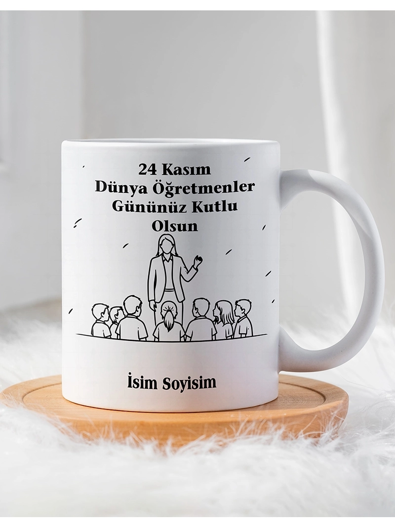 Öğretmenler Gününe Özel Kupa Bardak
