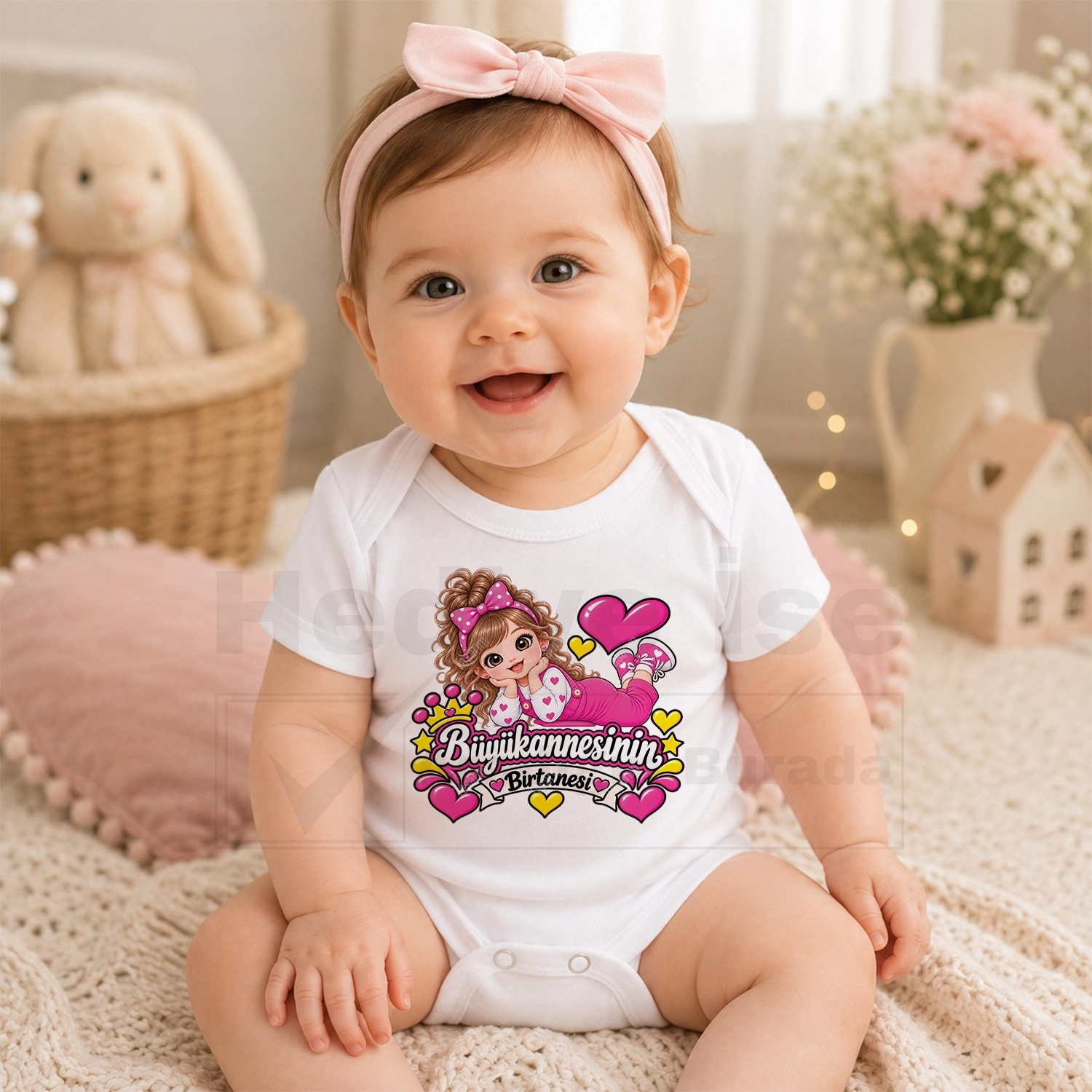 Büyükannesinin Bir Tanesi - Bebek Body Zıbın