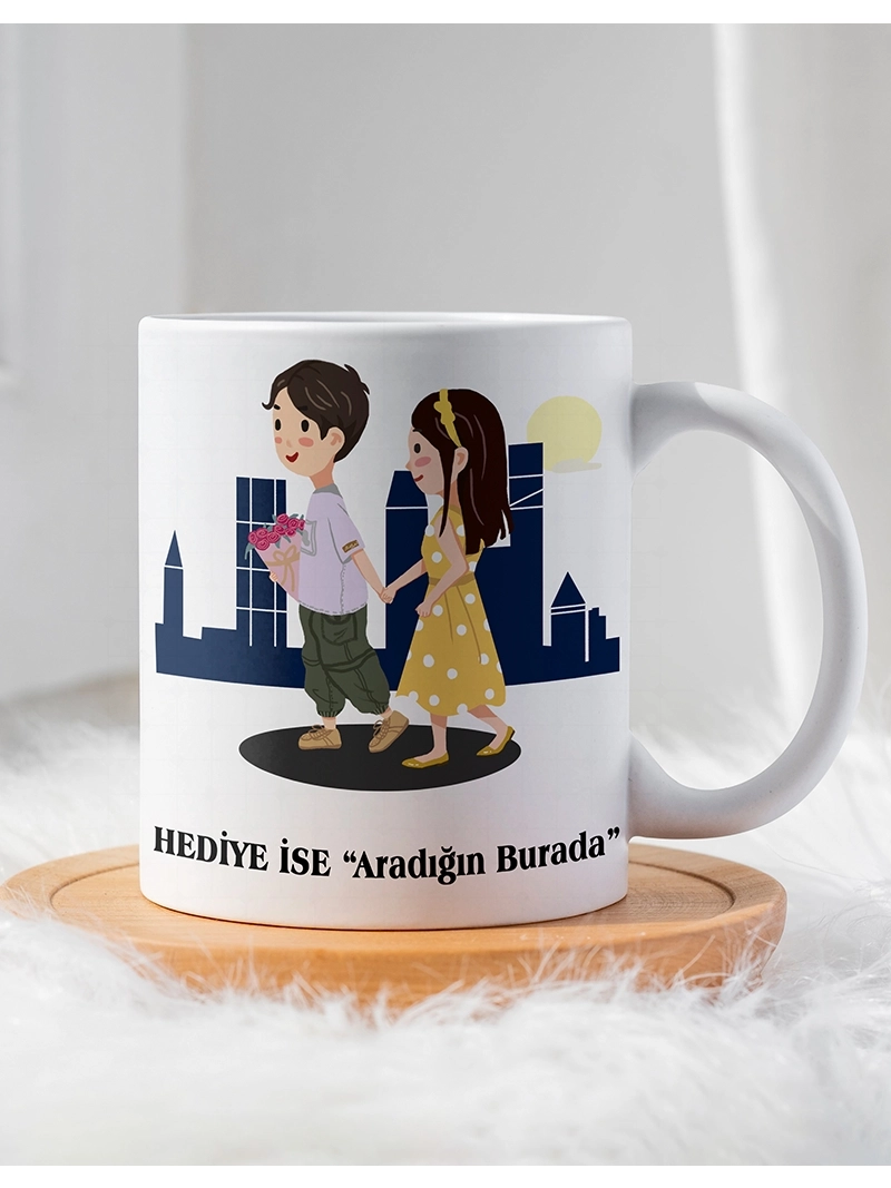 Sevgililer Gününe Özel Kupa Bardak