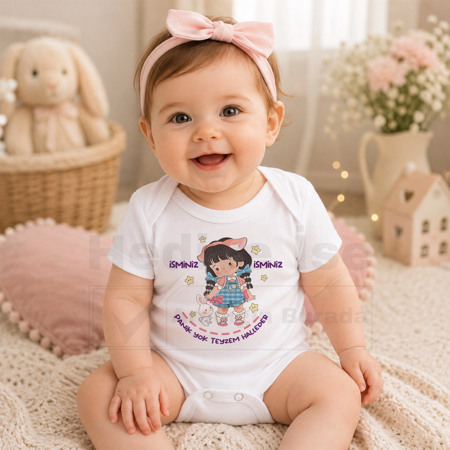 Panik Yok Teyzem Halleder - Bebek Body Zıbın