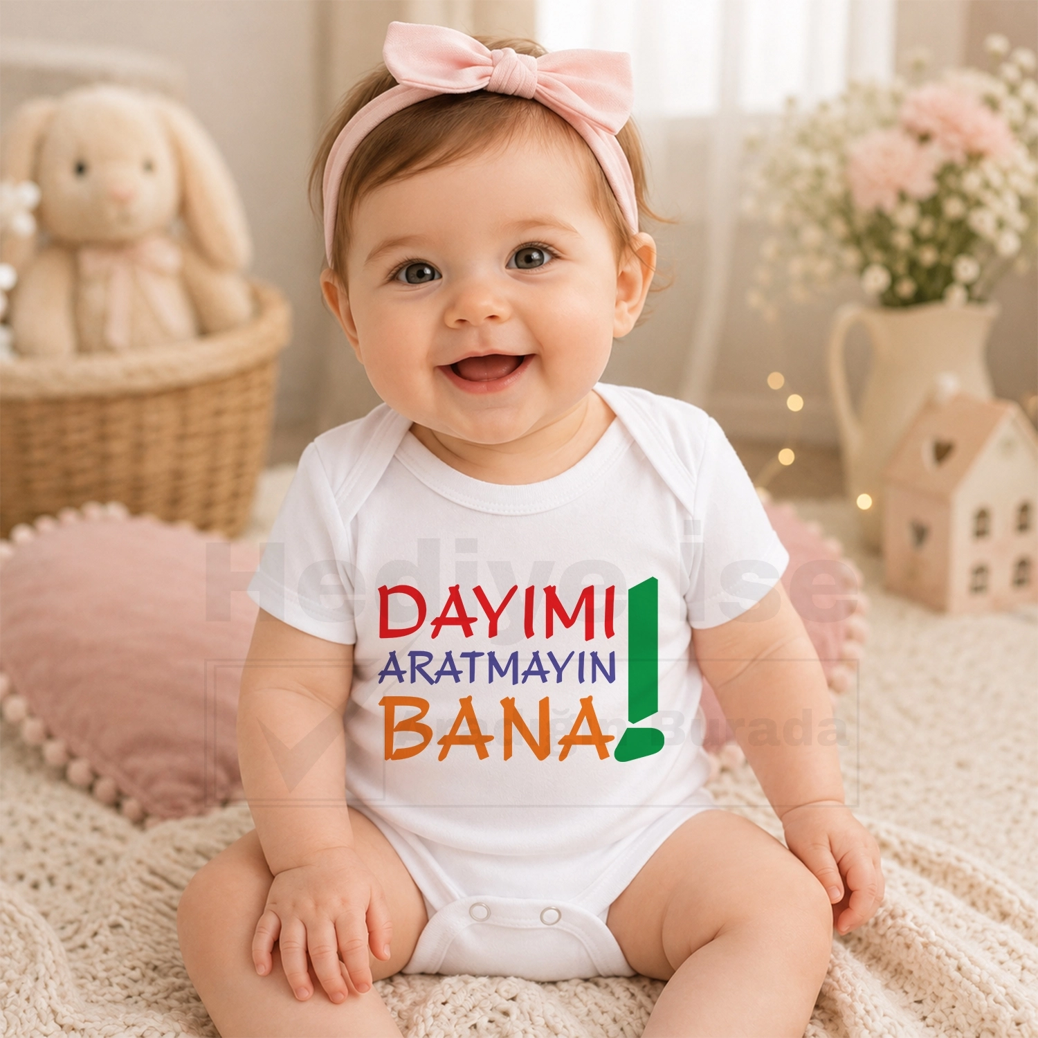 Dayımı Aratmayın Bana - Bebek Body Zıbın